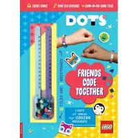 LEGO DOTS: Friends Code Together (with stickers, LEGO tiles and two wristbands)