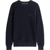 Tommy Hilfiger Flag Embroidery Crew Neck Jumper