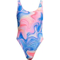 Superdry Print Scoop Back Baddräkt