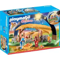 Playmobil 9494 Julkrubba Med Ljus