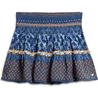 Superdry Printed Shirred Kort Kjol