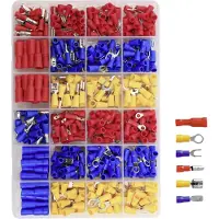 TRU COMPONENTS TC-12888380 Sortiment av anslutningsplintar 0,5 mm² - 2,5 mm² 500 st
