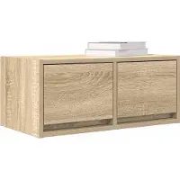 vidaXL TV-bänk sonoma ek 60x31x25,5 cm konstruerat trä