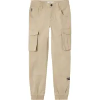 Name it Byxor - Noos - Cargo - NkmRyan - Oxford Tan - - 13 år (158) - Byxor - Bomull