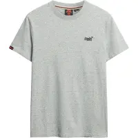 Superdry T-shirt 'Essential' gråmelerad