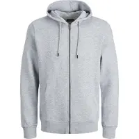 Jack & jones Bradley Plus Size Sweatshirt Med Dragkedja