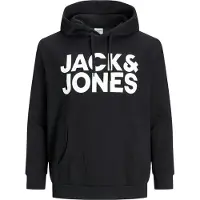 Jack & Jones Crop Logo Plus Size Huvtröja