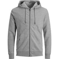 Jack & Jones Sweatjacka grå