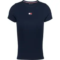 Tommy Hilfiger Badge Rib T-shirt Med Korta ärmar