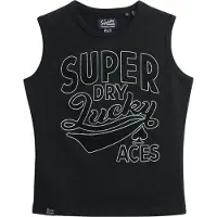 Superdry Retro Embellished ärmlös T-shirt