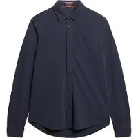 Superdry Vintage Destroy Pique Skjorta Med Långa ärmar