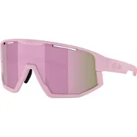 Bliz - Solglasögon - Vision Matt Powder Pink Brown w Rosé Multi för Unisex - Rosa