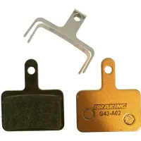 Braking F.i.r.s.t./incas 2.0/shimano Deore Metalliska Kolfiberbromsbelägg
