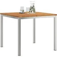 vidaXL MiddagsBord Brun 90 x 90 x 75 cm Massivt Akaciaträ