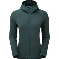 Montane F Protium Hoodie, fleecetröja, dam, mörkgrön