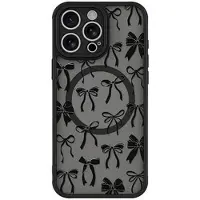 Mtp Products iPhone 14 Pro Max Snyggt skyddande magnetiskt skal - svarta bågar