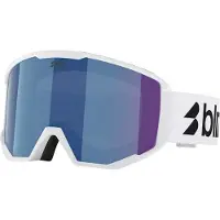 Bliz Spark Matte White/Smoke&Blue