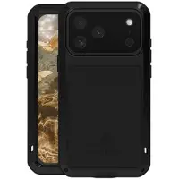Love Mei iPhone 17 Pro Max Powerful Hybridskal - Svart