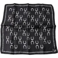 Dolce&Gabbana Silkes hästsko-mönstrad scarf