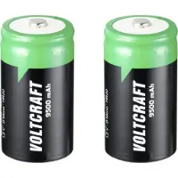 Voltcraft Endurance Laddbart batteri D (R20) NiMH 9500 mAh 1.2 V 2 st