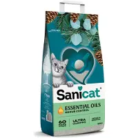 Sanicat Essential Oils Ultra Clumping Cedar & Eucalyptus kattsand