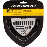 Jagwire Hyper Teflon Universal Kit Gear Cable Kit Svart
