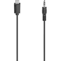 Hama USB 2.0 Adapter [1x Audio, stereo (3,5 mm teleplugg) - 1x USB-C hane] 0.75 m Flexibel