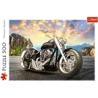 Trefl Black motorcycle, 500 styck, Idrott, 10 År