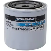 Quicksilver Mercury Mercruiser 802893q01 Vattenavskiljande Bränslefilter