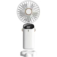 Mtp Products 3-i-1 Mini Bärbar Hängande Kylfläkt med Snodd - Vit