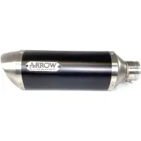 Arrow Thunder Aluminium Dark Ktm Rc 390 ´17-20 Homologerad Ljuddämpare