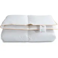 Borg Living Baby helårstäcke - 100% myskduntäcke - 70x100 cm -
