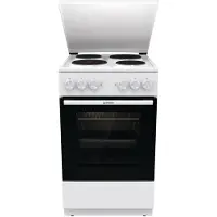 Gorenje G400 GE5A23WH - Spis - fristående - bredd: 50 cm - djup: 59.4 cm - höjd: 85 cm - med självrengöring - vit