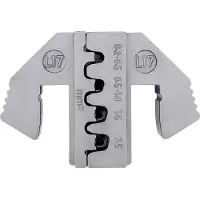 Toolcraft TO-9625860 Crimpinsats MCP 6.3/4.8K & SPT-kontakt 0.2 till 2.5 mm² Passar märke