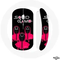 CAPACHEAP Souris Sans Fil Squid Game Pink Soldiers