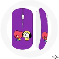 CAPACHEAP Souris Sans Fil BTS Bangtan Sonyeondan BT21 Tata V Chimmy Jimin