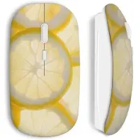 CAPACHEAP Souris Sans Fil Citron lemon