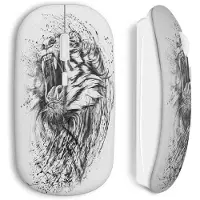MANIACASE Souris sans Fil Lion dessin