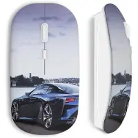 CAPACHEAP Souris Sans Fil Voiture De Luxe bleu