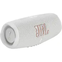 JBL CHARGE 5 Bluetooth-högtalare Outdoor, Vattenfast, USB Vit
