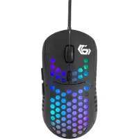 Gembird Gamingmus med RGB och 6 knappar / USB-gamingmus med RGB-belysning