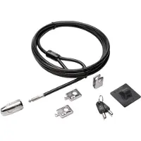 Kensington Desktop and Peripherals Locking Kit 2.0 - Supervisor Keyed - Säkerhetssats för system - 2.44 m