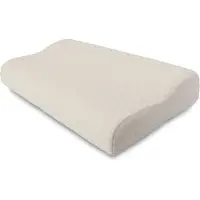 Zen Sleep Ergonomisk huvudkudde - Nackkudde med inbyggt stöd - Memoryskumkudde