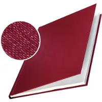 Leitz - Filmapp - ryggbredd: 14 mm - för A4 (210 x 297 mm) - kapacitet: 140 ark - bourgogne