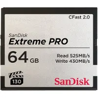SanDisk Extreme Pro - Flash-minneskort - 64 GB - CFast 2.0