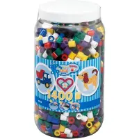Hama Maxi Pärlor - 1400 st. - Alm. Mix - - One Size - Pärlor