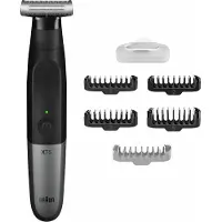 Braun XT5100, Våt och torr, Batteri, Svart