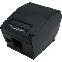 Star Micronics Star TSP 743IIU-24 Gry - Kvittoskrivare - dubbelfärgad (monokrom) - direkt termisk - Rulle (8,25 cm) - 203 x 406 dpi - upp till 250 mm/sek - USB - kniv - grå