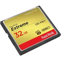 SanDisk Minneskort Compact Flash 32GB Extreme 120MB/s