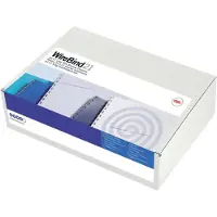 GBC MultiBind - 12 mm - 21 ringar - A4 (210 x 297 mm) - 100 ark - svart - 100 stk bindningstråd